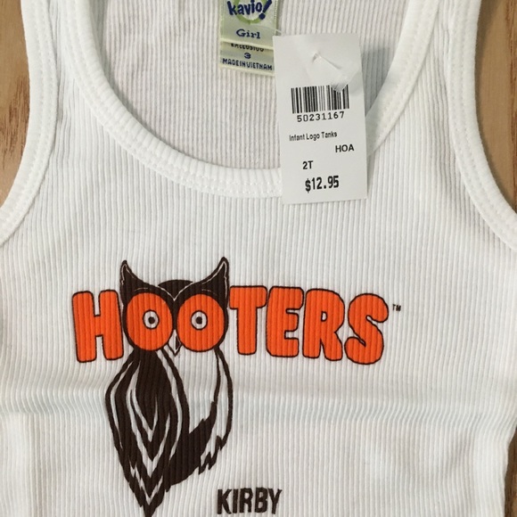 New Vintage Toddler Girls Ribbed Tank From Kirby Texas White Sizes 2-3T - Picture 2 of 9